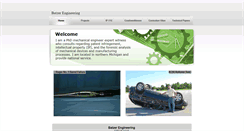 Desktop Screenshot of batzerengineering.com